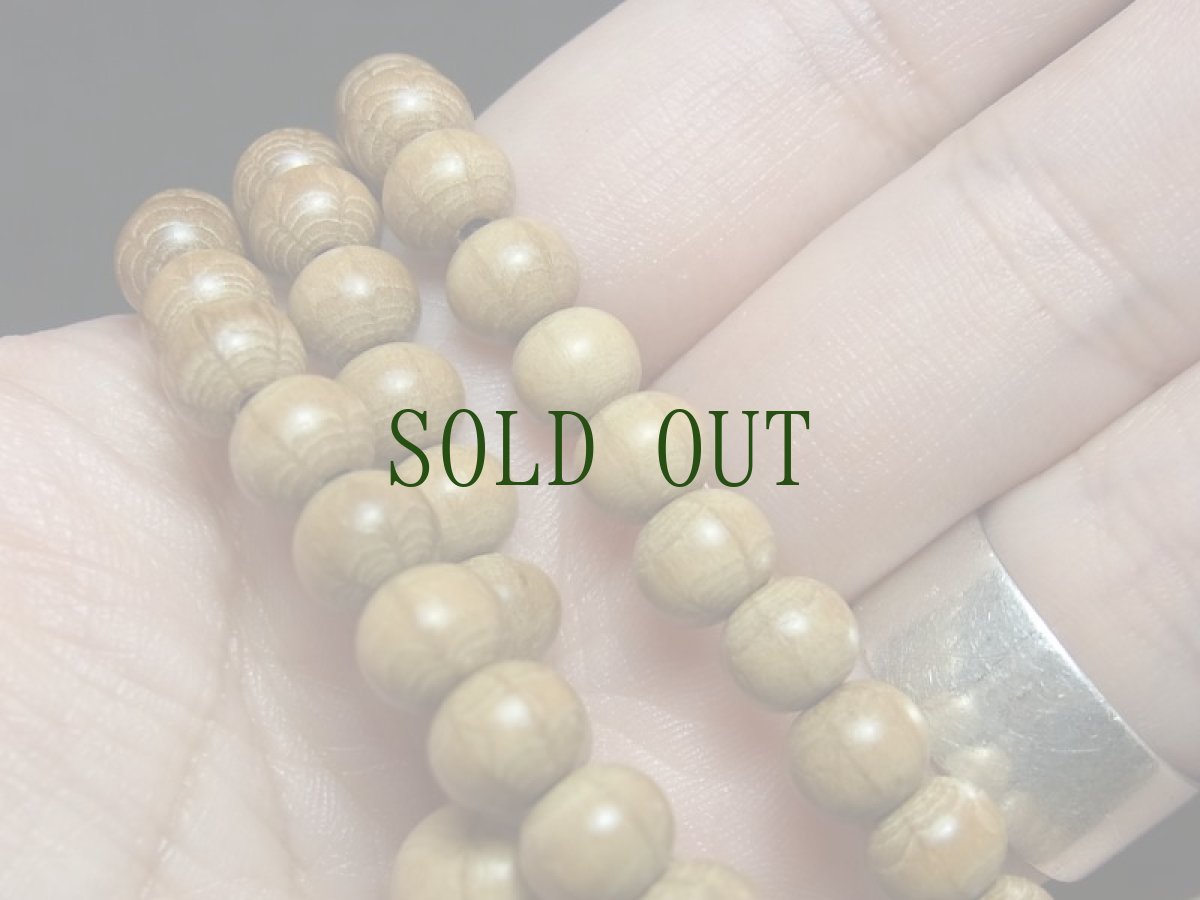 画像9: 六道木(降龍木)の108玉念珠  五台山 (9)