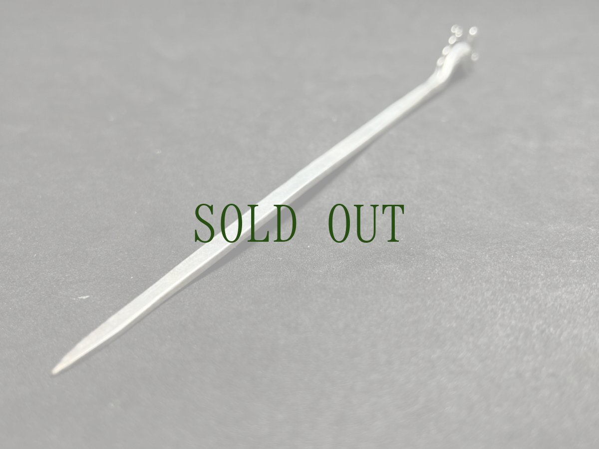 画像5: 貴州省苗族（ミャオ族）の髪留め（かんざし、发夹）（苗銀）　龍 (5)