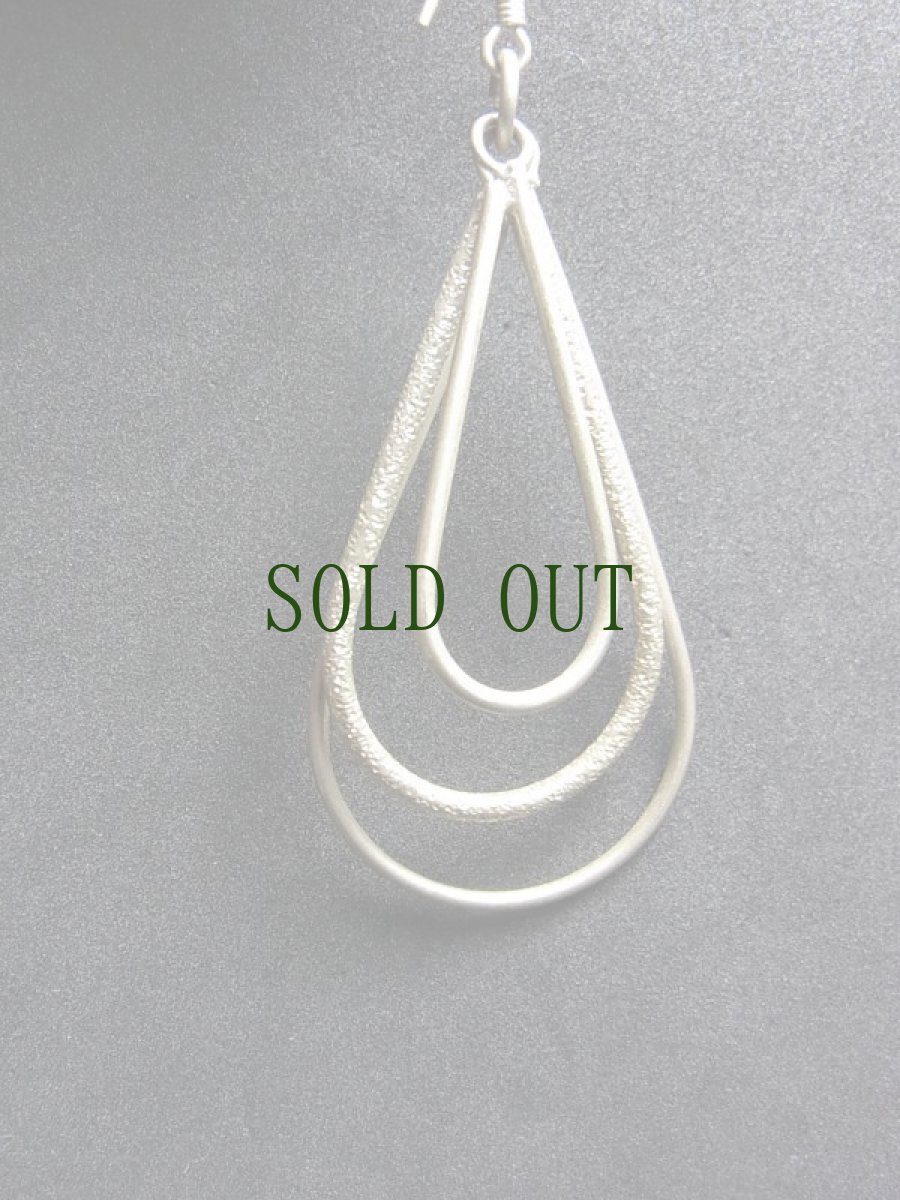 画像5: 貴州苗族（ミャオ族）の苗銀製トライバルピアス　 (5)