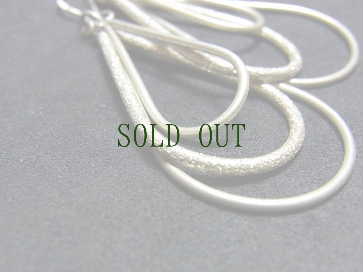 画像3: 貴州苗族（ミャオ族）の苗銀製トライバルピアス　 (3)