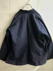 画像7: 本藍染　カンフージャケット・改（ドロップショルダー）　貴州省ミャオ族　手紬手織り木綿　 (7)