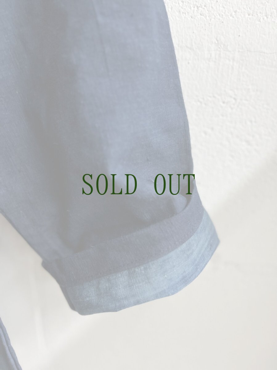 画像4: 本藍染　カンフージャケット・改（ドロップショルダー）　貴州省ミャオ族　手紬手織り木綿　 (4)