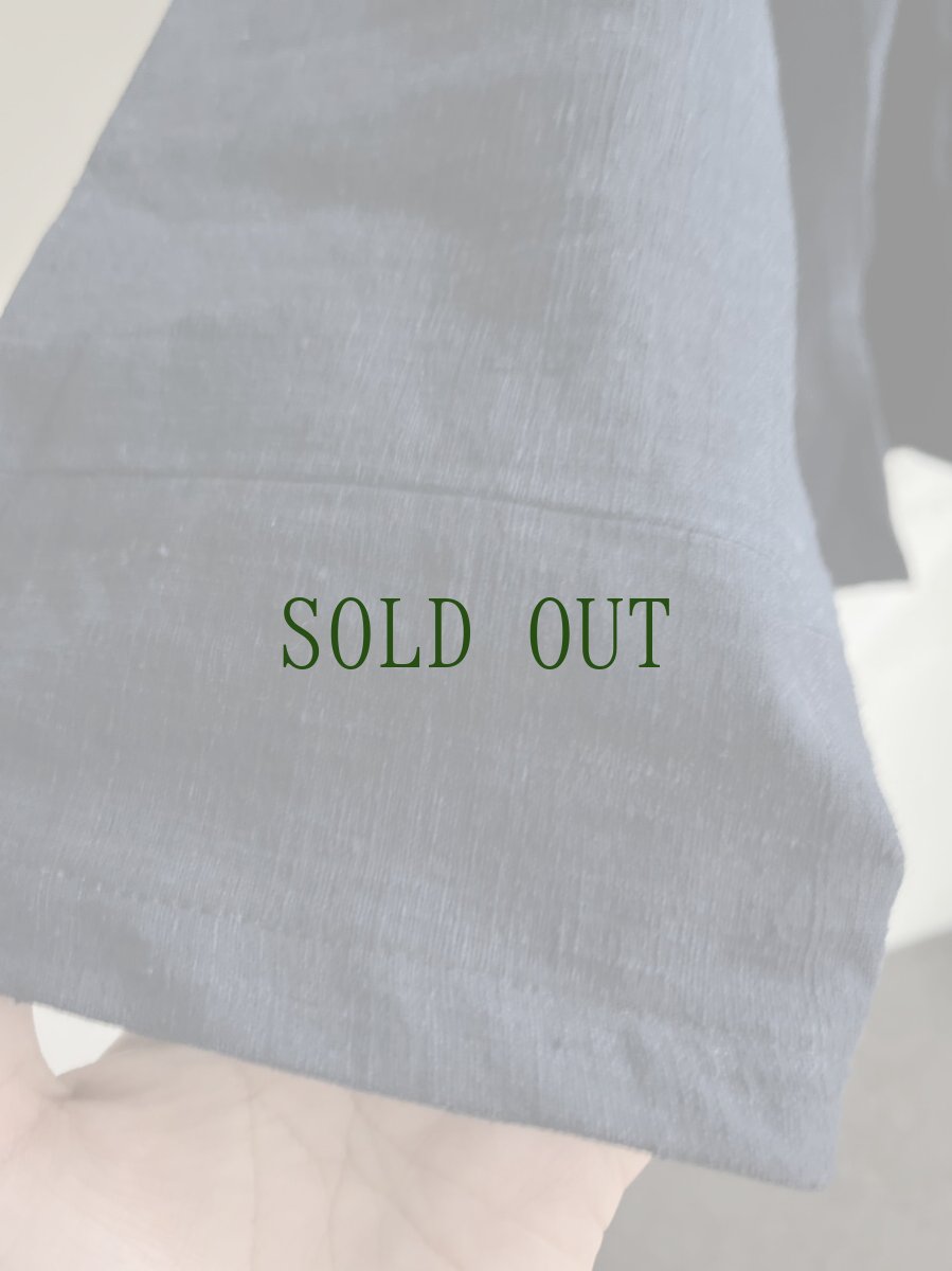 画像7: 本藍染　カンフージャケット・改（ドロップショルダー）　貴州省ミャオ族　手紬手織り木綿　 (7)