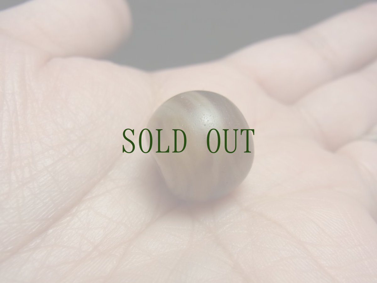 画像7: 古代ビーズ（チベット・ヒマラヤ）　スレマニ・バンデッドアゲート・瑪瑙 (7)