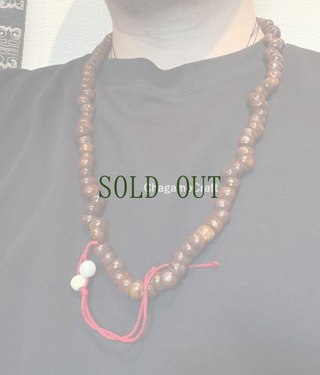画像12: 老鳳眼・老龍眼菩提樹のチベット念珠　(Tibetan Old Buddha Chitta  Mala )　95珠・アンティーク　 (12)