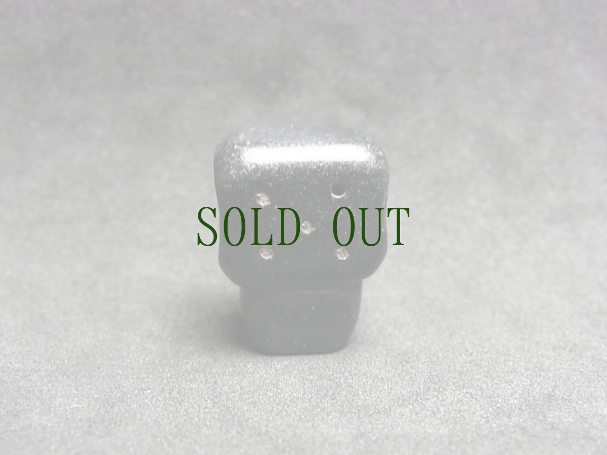 画像2: 親玉・ボサ（グル玉)　チベタンＭＡＬＡパーツ　ルンゴ　（石製） (2)