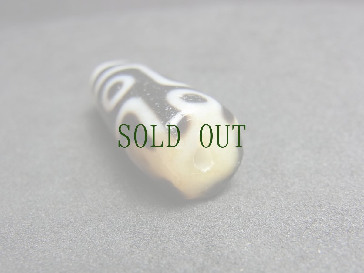 画像6: ジービーズ　９アイ( dzi mig gu pa ）　チベット・九眼天珠　 (6)