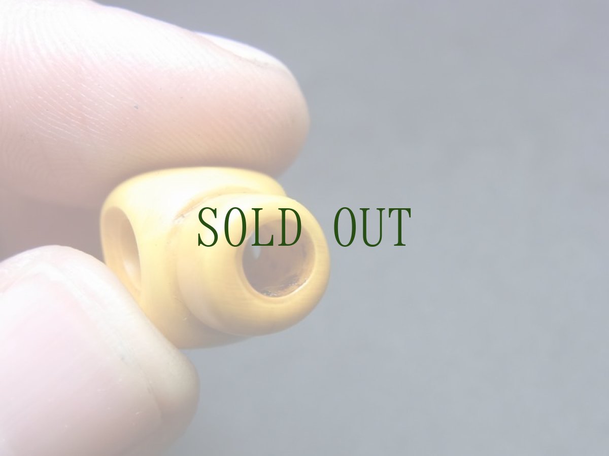 画像6: 親玉・ボサ（グル玉)　チベタンＭＡＬＡパーツ　（樹脂製）オールド (6)