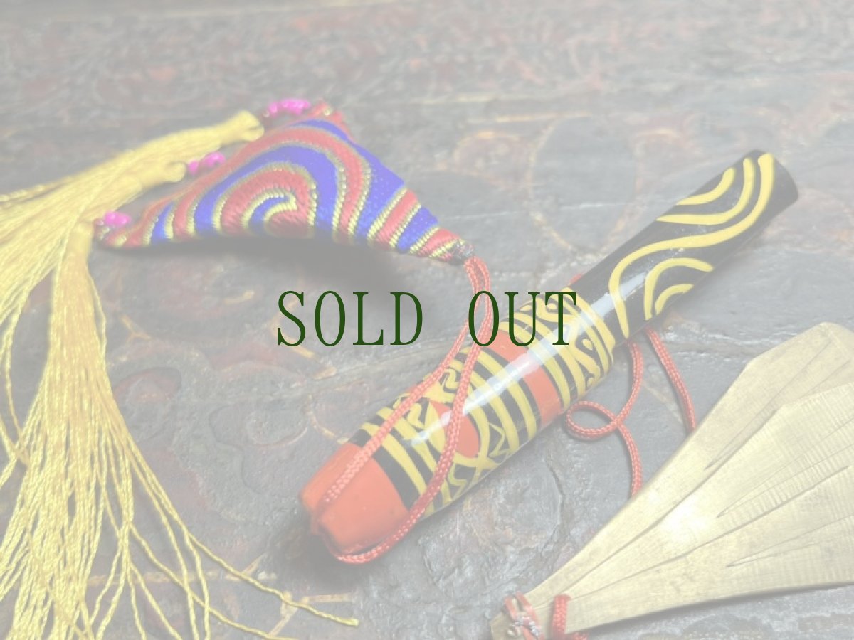 画像4: イ族・涼山彝族（ Traditional Jaw Harp of  liang  shan YI ）口琴・三枚弁　民族楽器 (4)