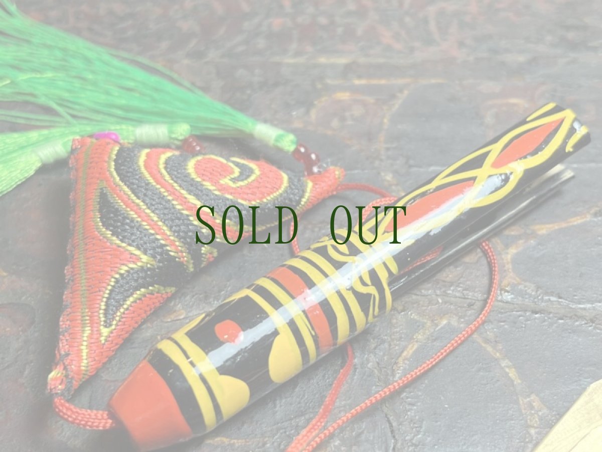 画像4: イ族・涼山彝族（ Traditional Jaw Harp of  liang  shan YI ）口琴・三枚弁　民族楽器 (4)