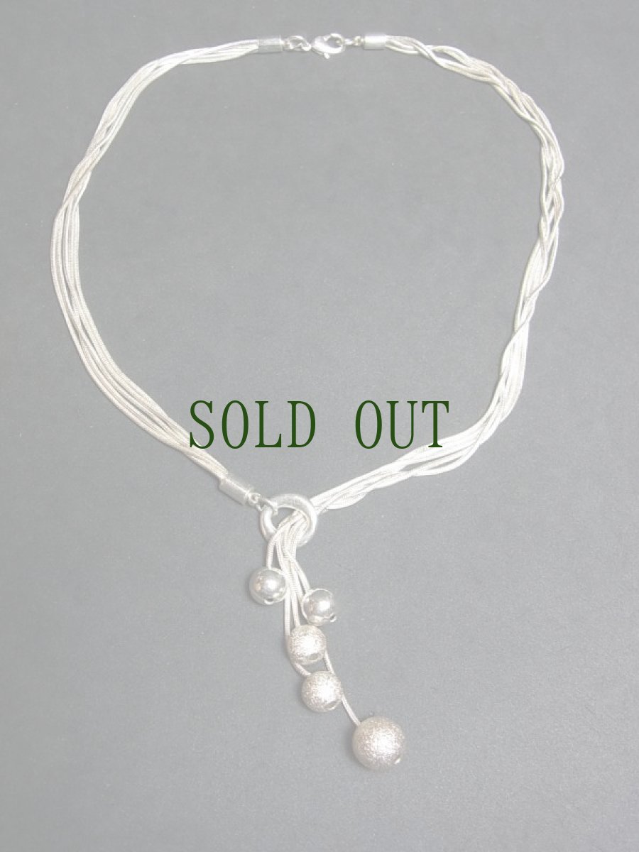 画像2: 貴州ミャオ族のシルバーネックレス　(苗銀製) (2)