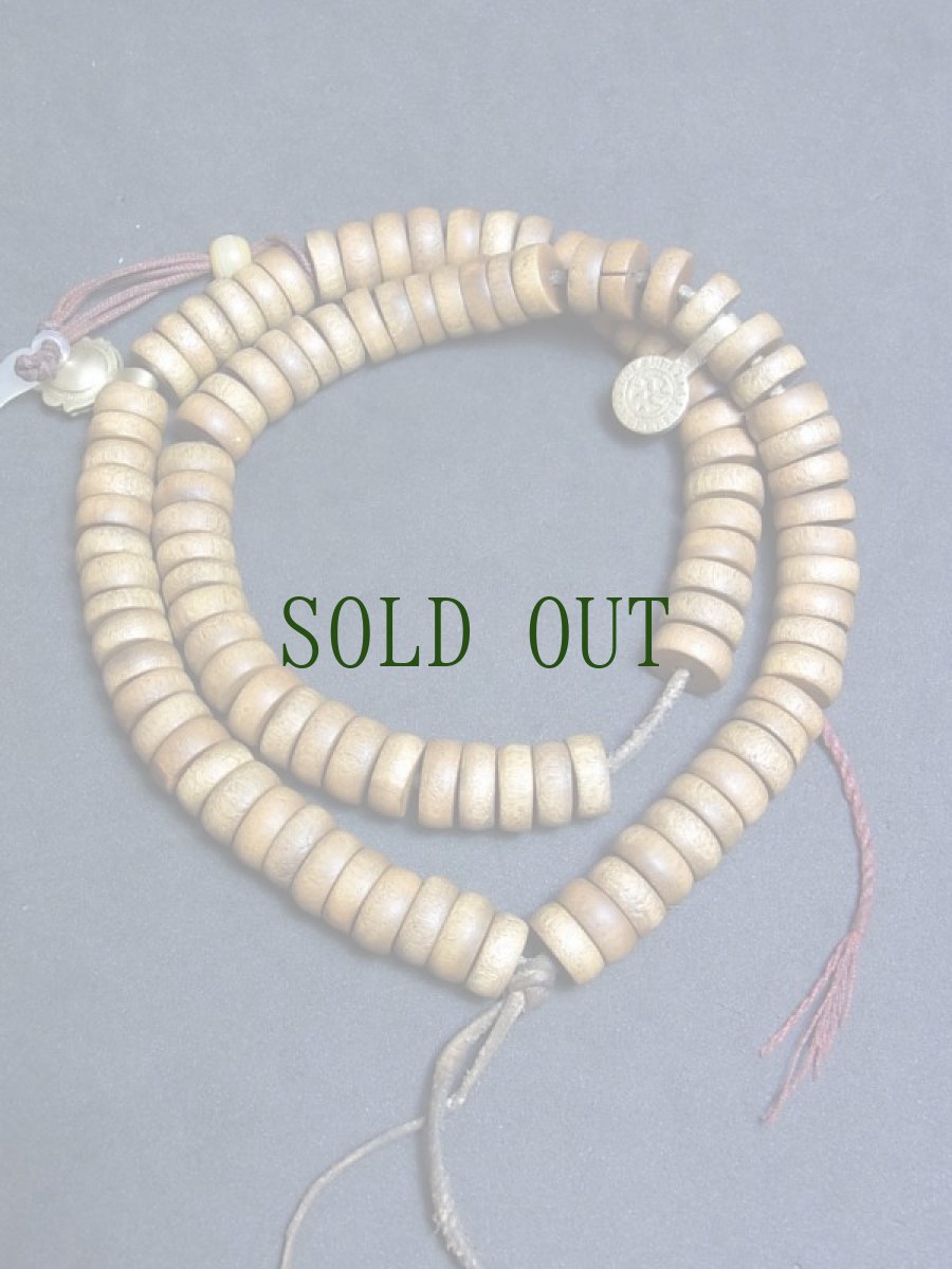 画像3: チベット・白檀の御数珠　( TIbetan old sandal wood beads  mala )　107珠・アンティーク (3)