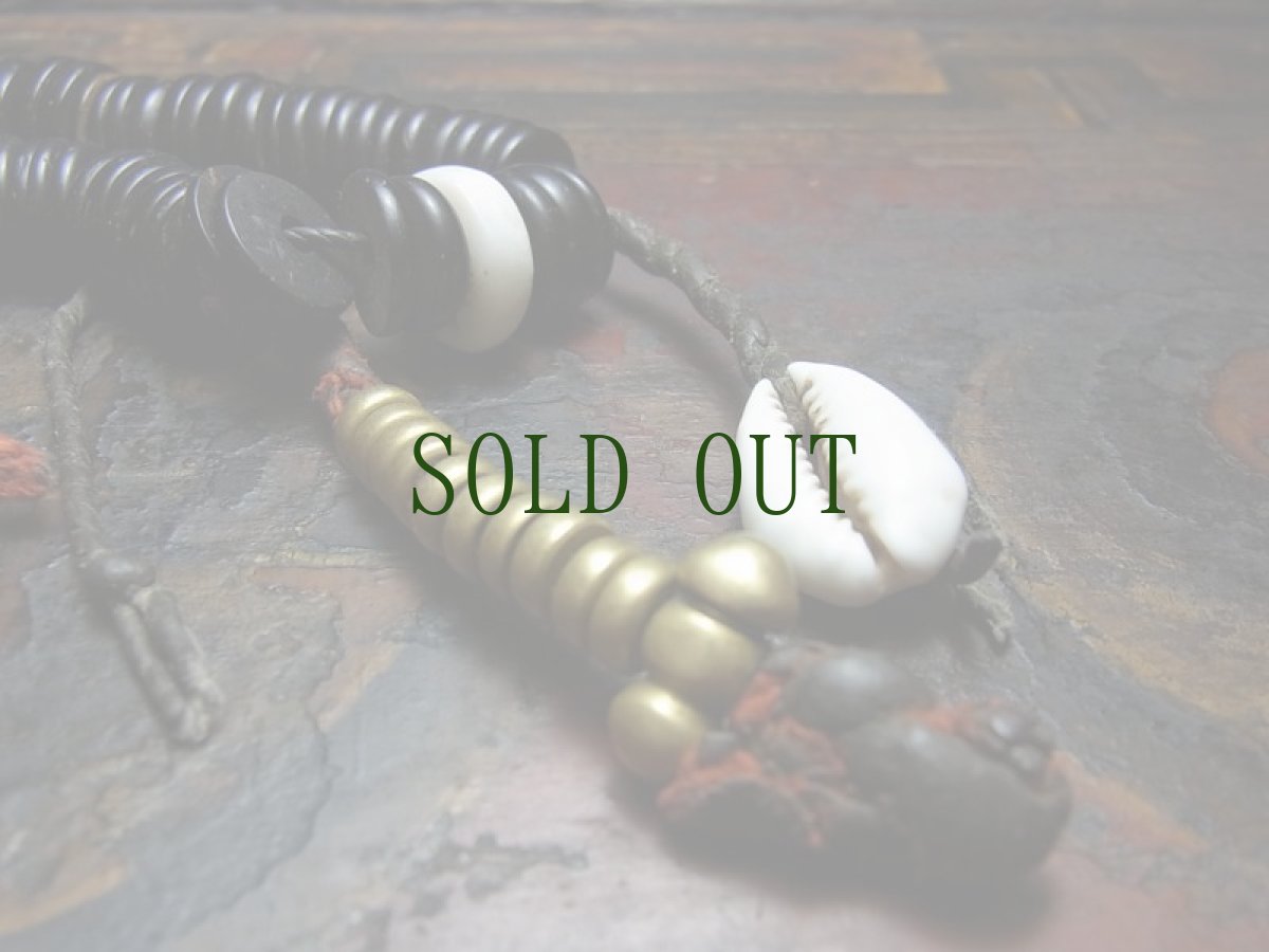 画像4: チベット・老椰子玉とシャンカの天玉、カウンターの御数珠　(Tibetan old palm beads  mala )　107玉 (4)