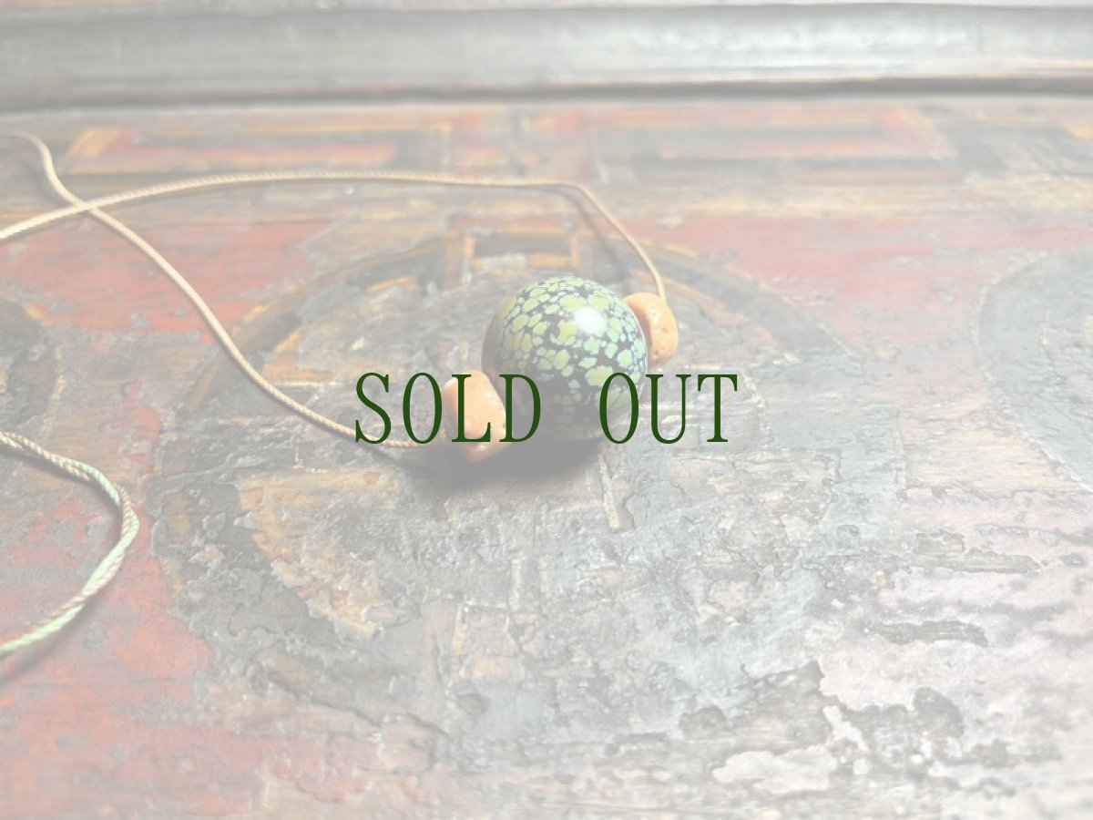 画像3: チベタン天然ターコイズ(yu)と山珊瑚の首飾り　Tibetan old  turquoise and coral　 (3)