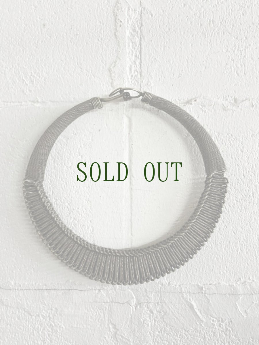 画像4: 貴州省・台江県革一地区・ミャオ族の首飾り　(苗銀) 　（ネックレス） (4)