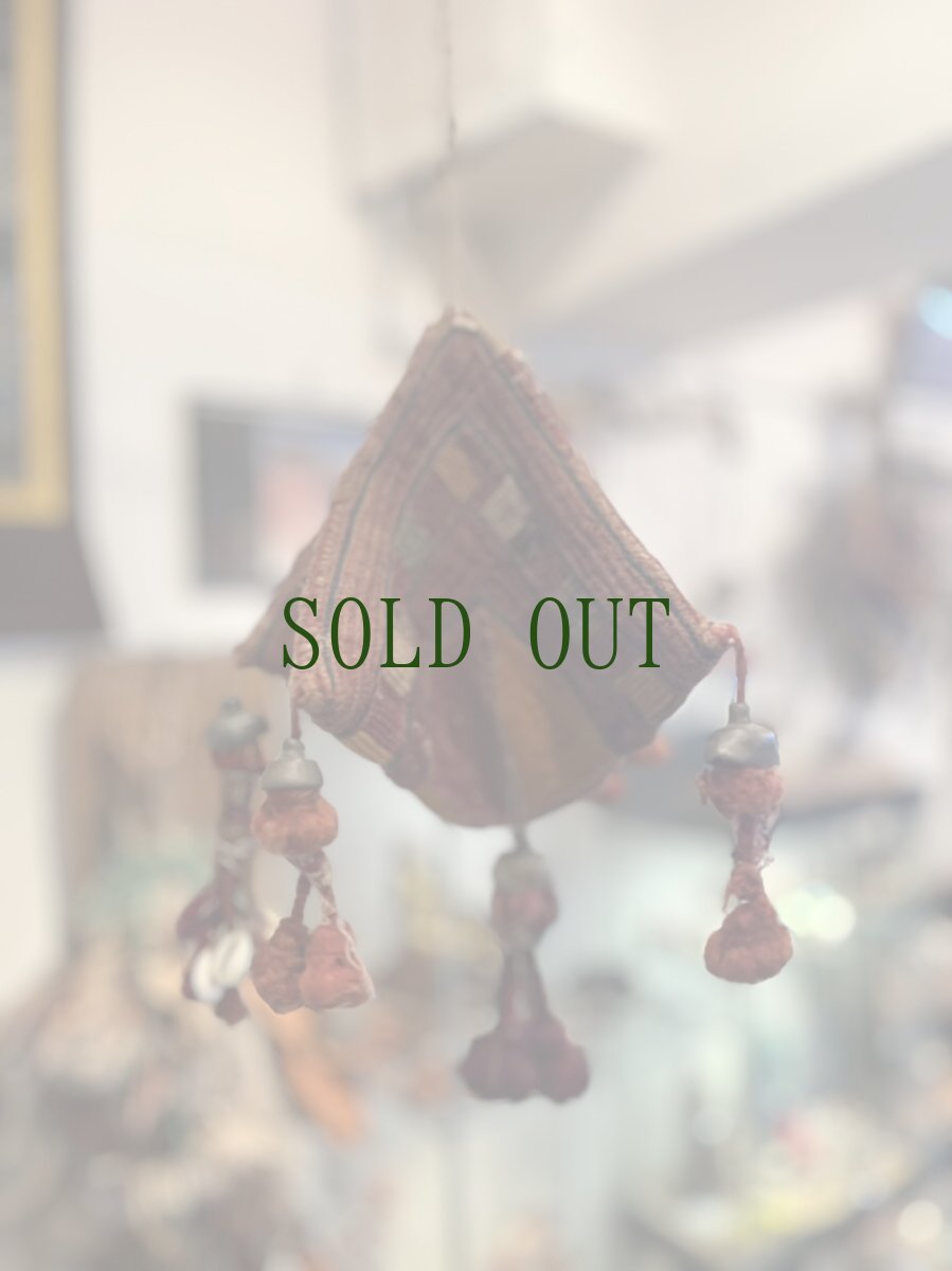 画像12: Old Banjara rare pouches for ceremony  ,バンジャラ族　婚礼用ポーチ（小物入れ）アンティーク (12)