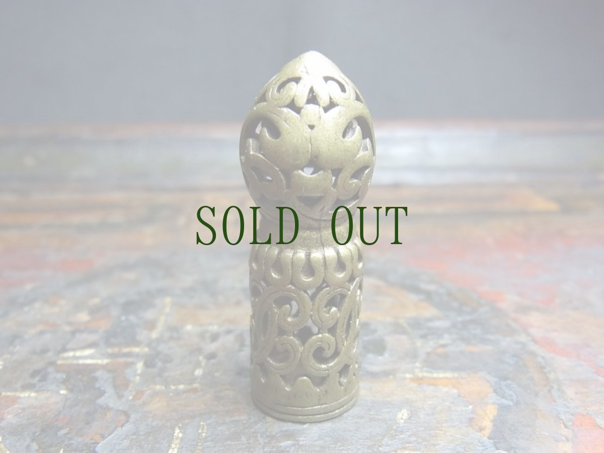 画像2: チベットの印章・トクチャ　(Seal・Thogchags) 　印章　真鍮製 (2)