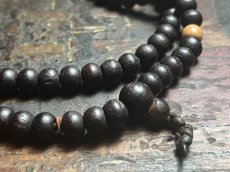 画像3: チベット・老紫檀の御数珠　( TIbetan old rose wood beads  mala )　103珠・アンティーク (3)