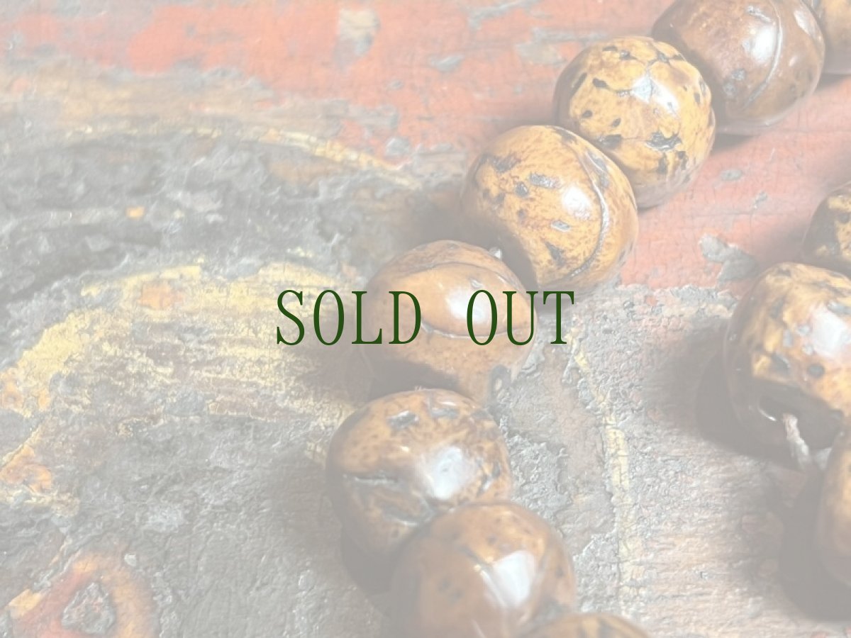 画像15: 老龍眼菩提樹とカウンターのチベット念珠　(Tibetan Old Buddha Chitta  Mala )　110珠・アンティーク　 (15)