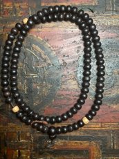 画像7: チベット・老紫檀の御数珠　( TIbetan old rose wood beads  mala )　103珠・アンティーク (7)