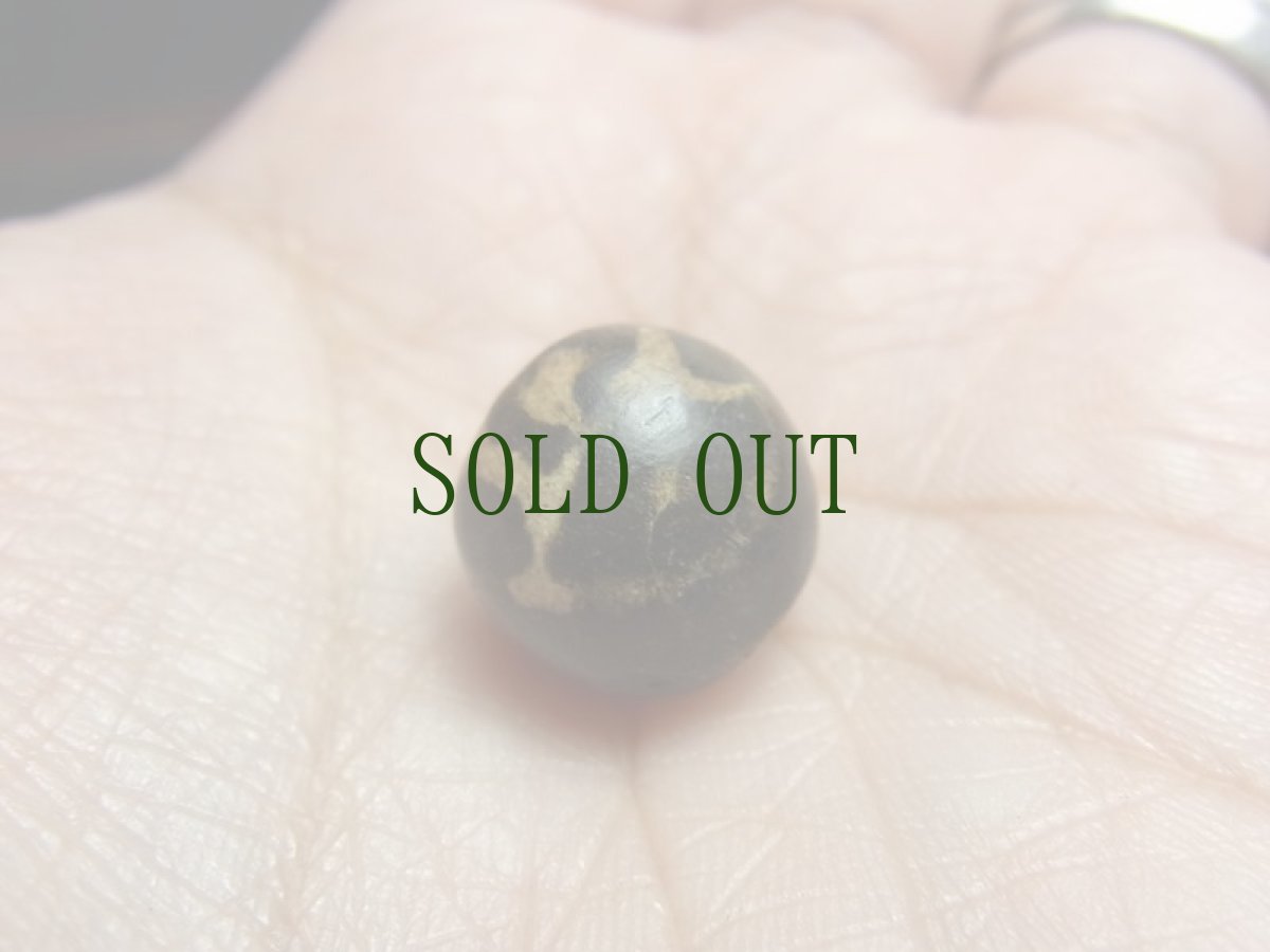 画像7: ミゾラムのパムテックビーズ（プンテック・pumtek ）Old Puntek bead Mizzoram Burma (7)