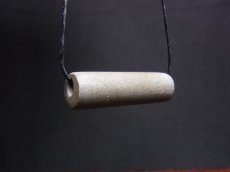 画像7: 凝灰岩製管玉　（滑石）　古墳時代　（Japanese ancient tubular bead ,Kofun period） (7)