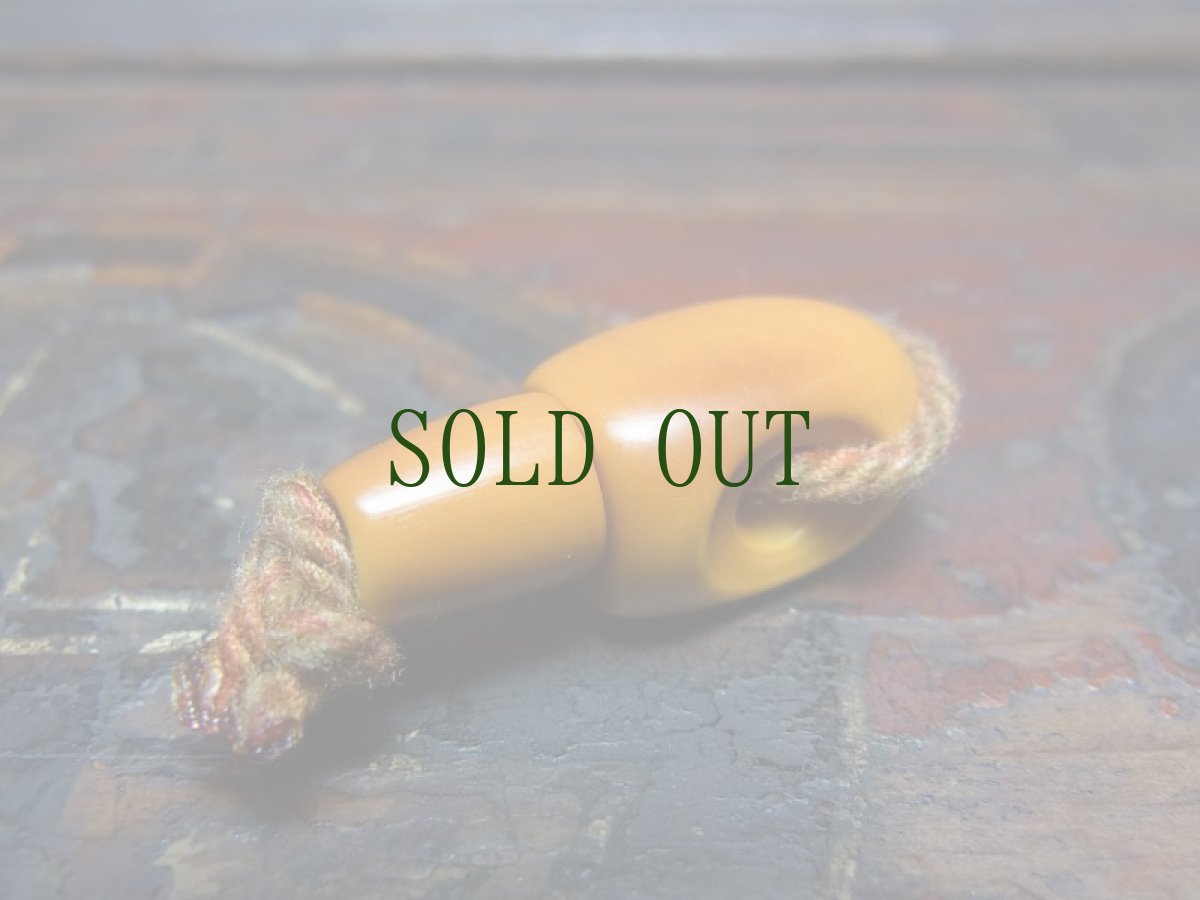 画像4: 親玉・ボサ（グル玉)　チベタンＭＡＬＡパーツ　（樹脂製）オールド (4)