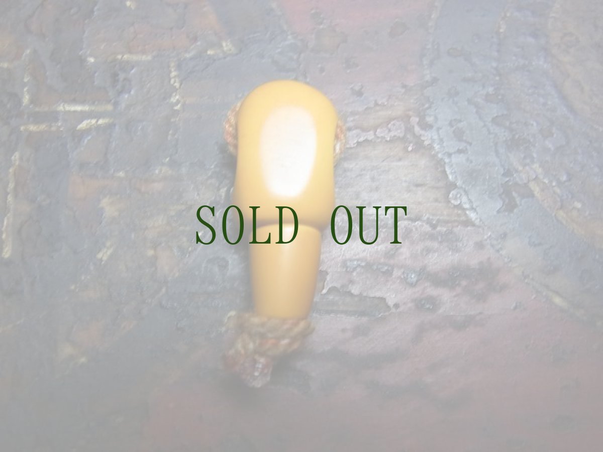 画像2: 親玉・ボサ（グル玉)　チベタンＭＡＬＡパーツ　（樹脂製）オールド (2)