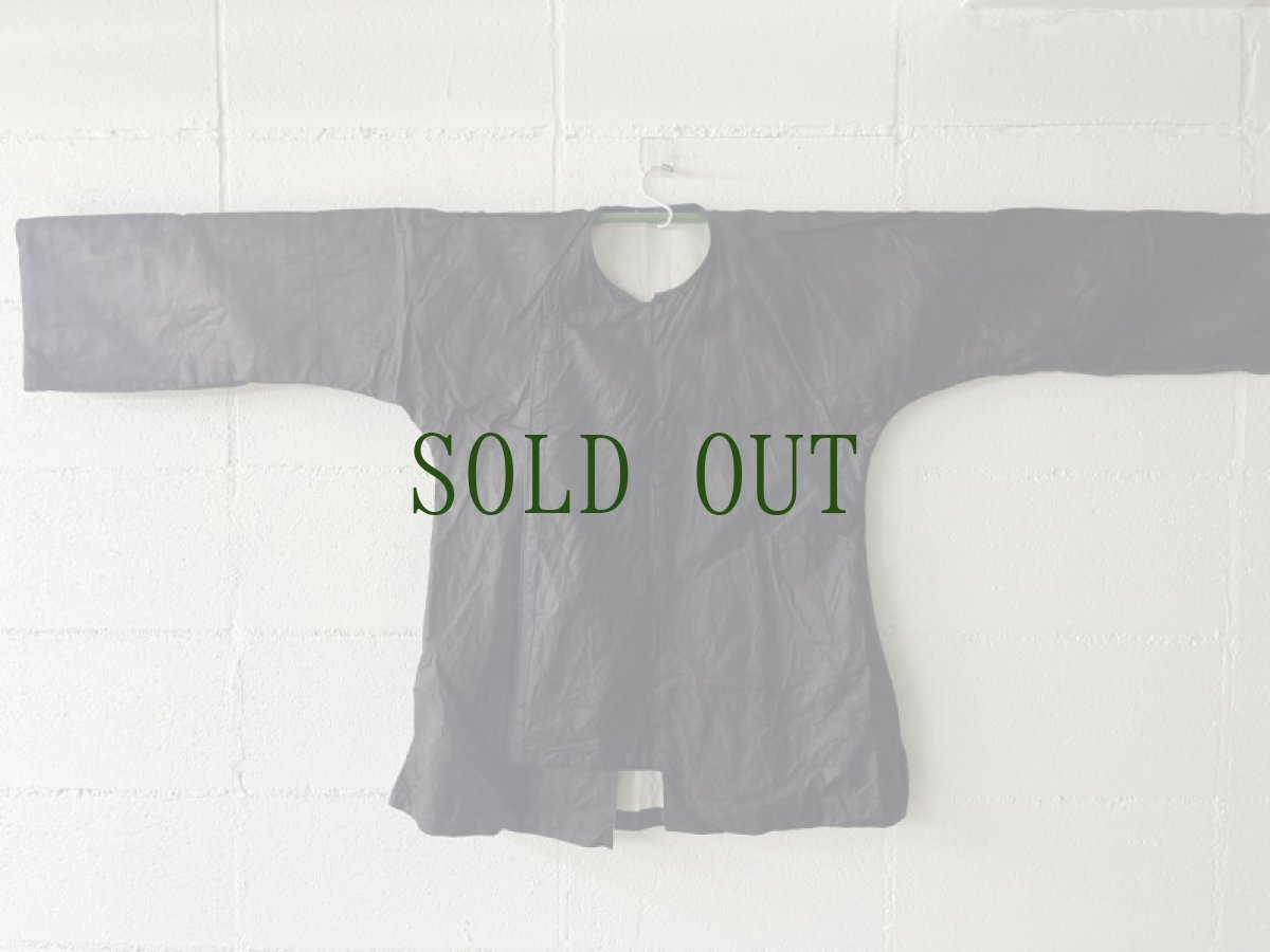 画像13: 貴州省侗族( Dong tribe /トン族)　藍染・亮布 木綿製　上衣 (13)