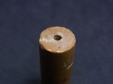 画像7: 滑石製管玉　（紅朱砂）　古墳時代　（Japanese ancient tubular bead with red spot,Kofun period） (7)