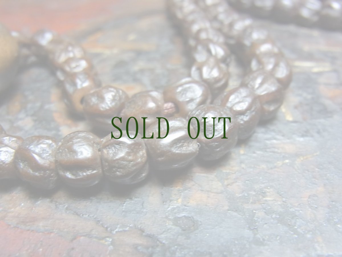 画像5: 老百香子菩提樹の御数珠　(Old tibetan mala bai xiang zi)　8mm珠　108玉 (5)