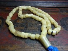 画像2: タカの骨の御数珠(チベタンPongtra MALA) 　アンティーク　105珠 (2)