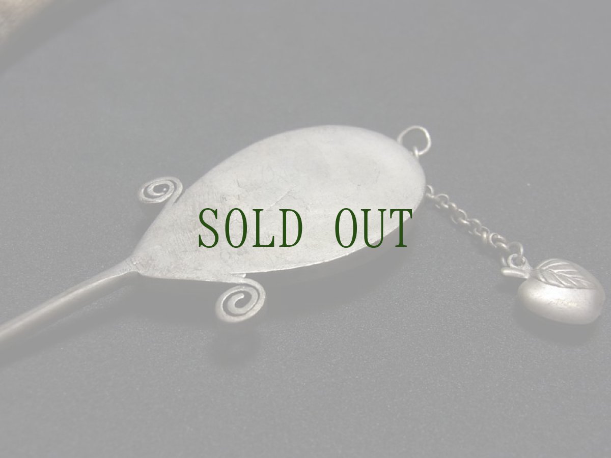 画像4: 貴州省苗族（ミャオ族）の髪留め（かんざし、发夹）（苗銀）古刺繍 (4)