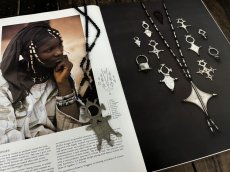 画像3: トゥアレグ族クロス (紋章)のネックレス　（Old Tuareg cross neckless　）ビンテージ (3)