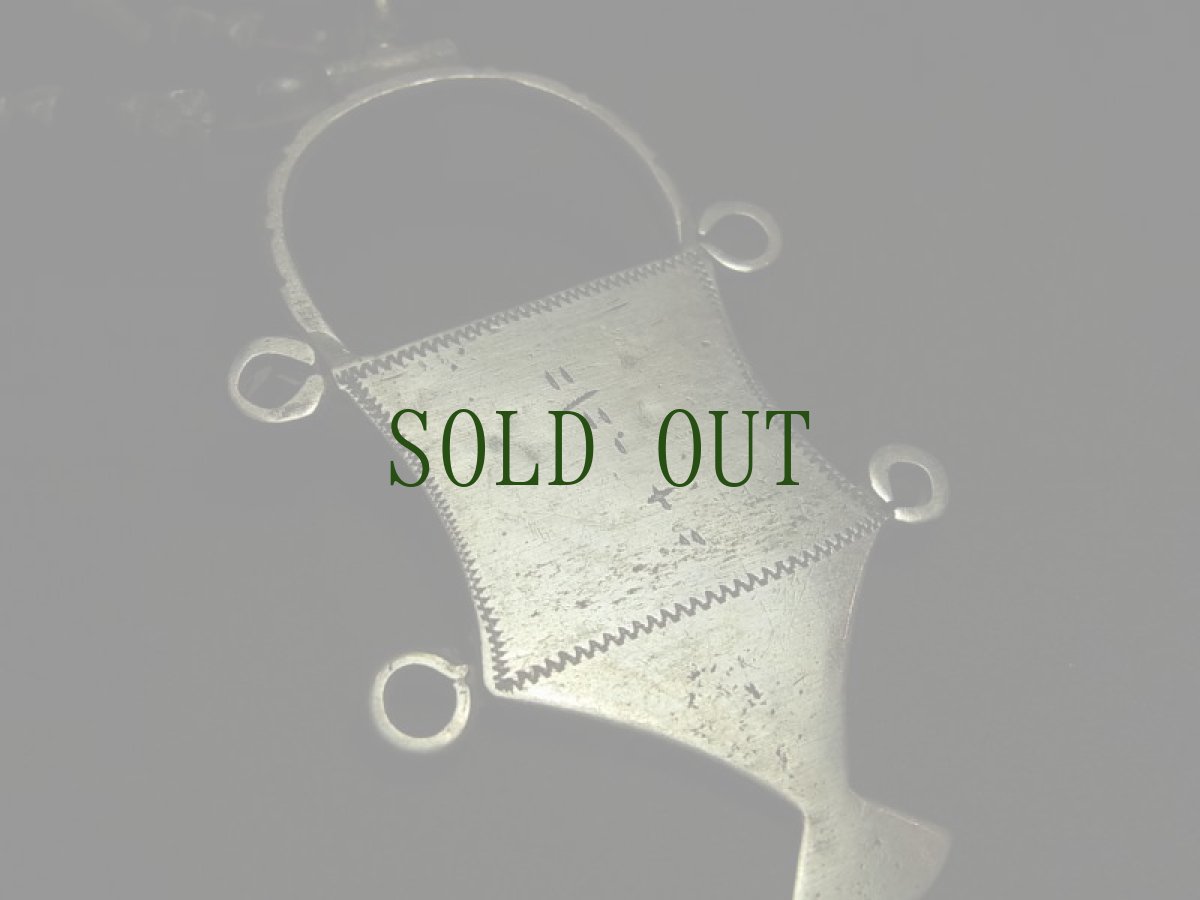 画像7: トゥアレグ族クロス (紋章)のネックレス　（Old Tuareg cross neckless　）ビンテージ (7)