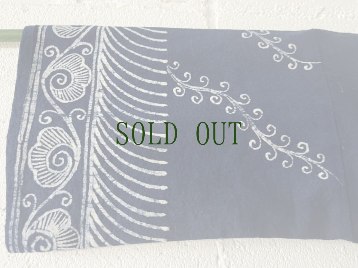 画像6: 革家苗族　ロングジャケット（ガージア・ミャオ族）木綿・藍染・ろうけつ染め・ポケット付き (6)