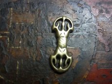 画像4: チベット・トクチャ(天鉄・Thogchags)　金剛杵(ドルジェ)　真鍮製 (4)