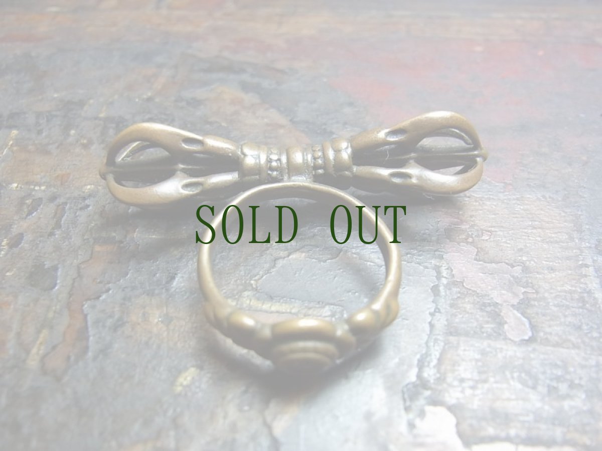 画像3: チベット・トクチャ(天鉄・Thogchags) 　ドルジェ（金剛杵）のリング (3)