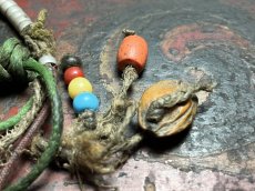 画像11: チベット・老紫檀とスンドゥ、カウンターの御数珠　( TIbetan old rose wood beads  mala )　アンティーク (11)