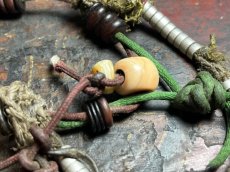 画像7: チベット・老紫檀とスンドゥ、カウンターの御数珠　( TIbetan old rose wood beads  mala )　アンティーク (7)