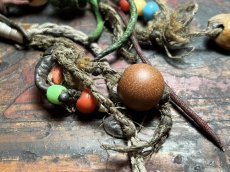 画像10: チベット・老紫檀とスンドゥ、カウンターの御数珠　( TIbetan old rose wood beads  mala )　アンティーク (10)