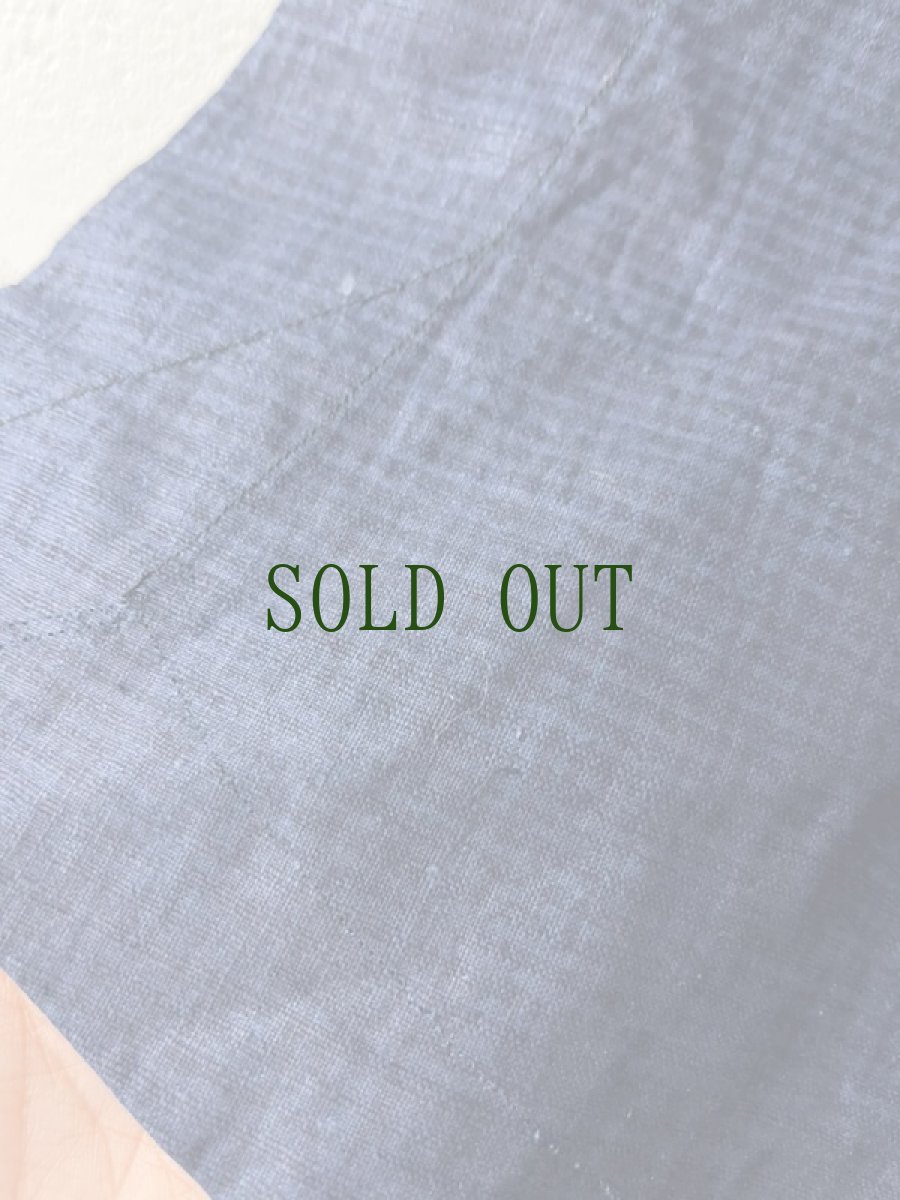 画像13: 六盘水布依族（プイ族・Liu pang shui Bou yei ）　藍染め・織り　木綿・絹・麻　上衣（希少・ビンテージ） (13)