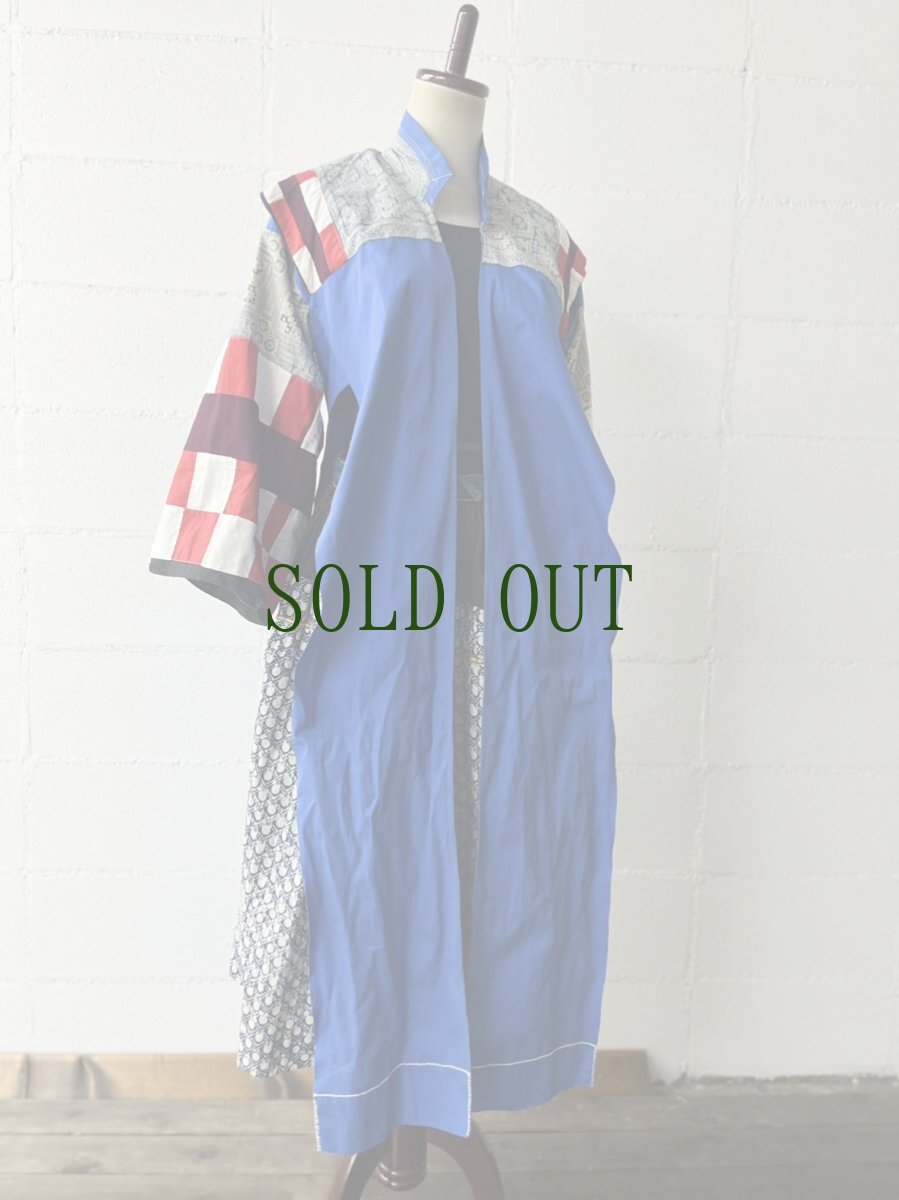 画像3: 貴州省鳥当苗族(ニャオダン・ミャオ族）【毕节式・ビージエ様式】　ろうけつ染め・木綿製　衣裳（ビンテージ・コレクション） (3)