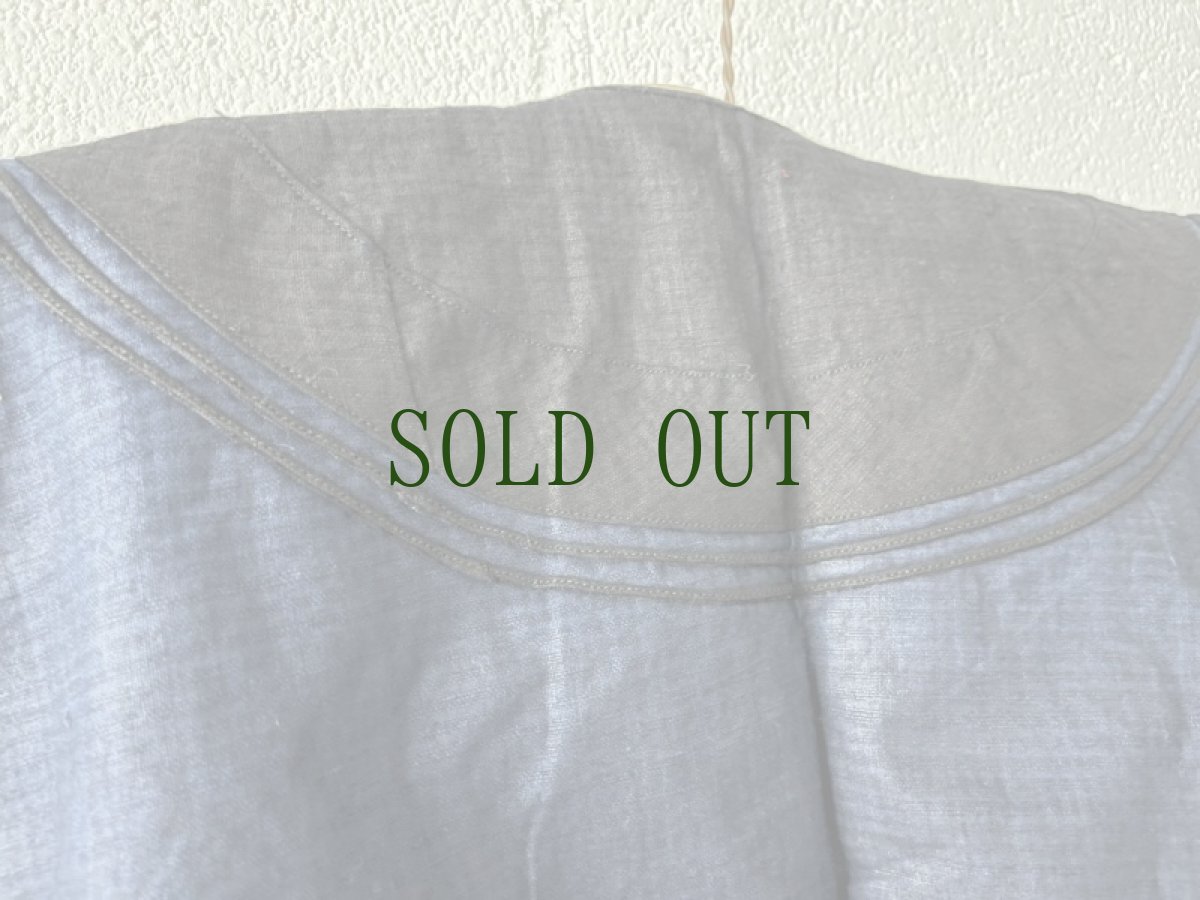 画像16: 六盘水布依族（プイ族・Liu pang shui Bou yei ）　藍染め・織り　木綿・絹・麻　上衣（希少・ビンテージ） (16)