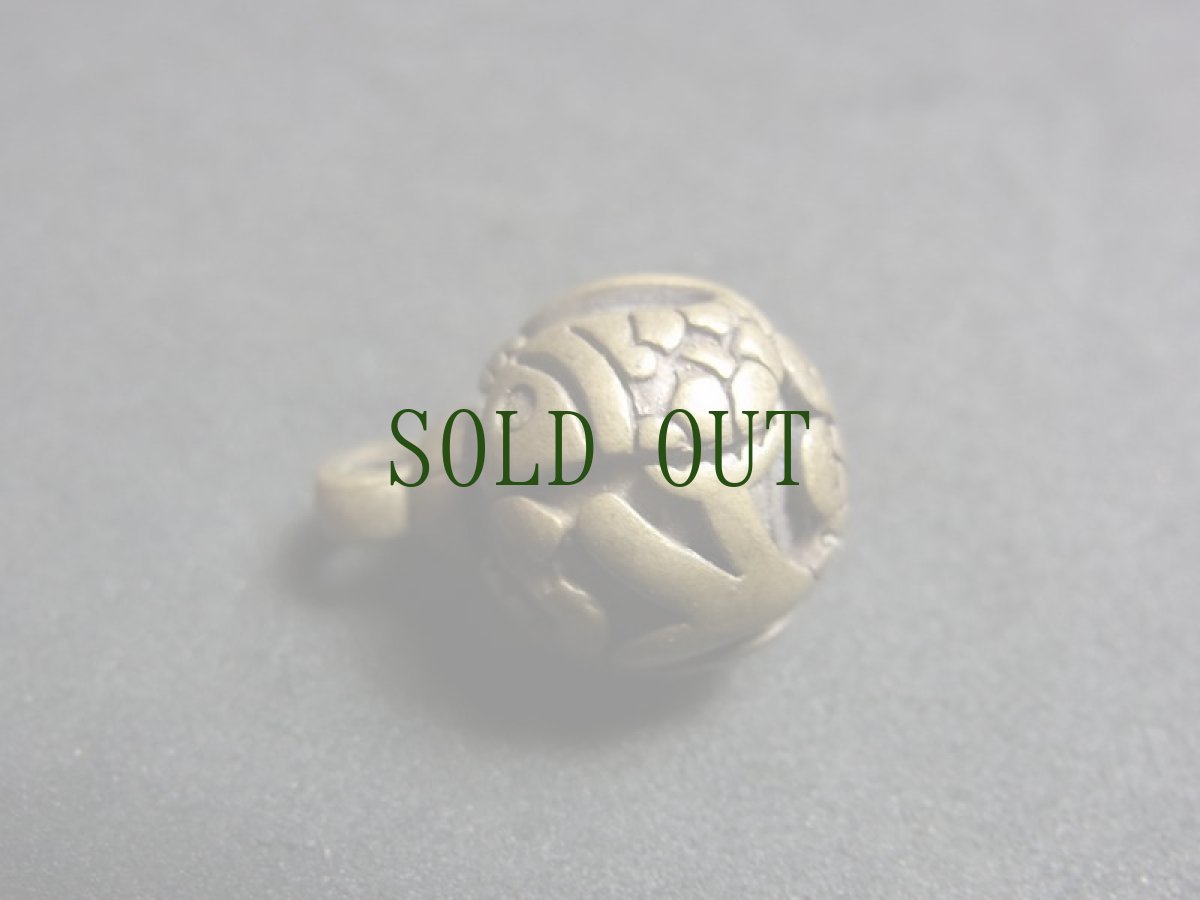 画像2: 苗族（ミャオ族）ボタンなど用パーツ（真鍮製(大)・16mm・16g）ばら売り（デッドストック・ビンテージ）　 (2)