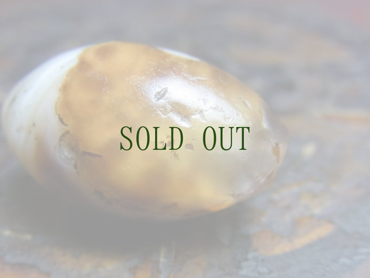 画像4: 古代ビーズ（チベット・ヒマラヤ）　アイビーズ・天眼石 (4)