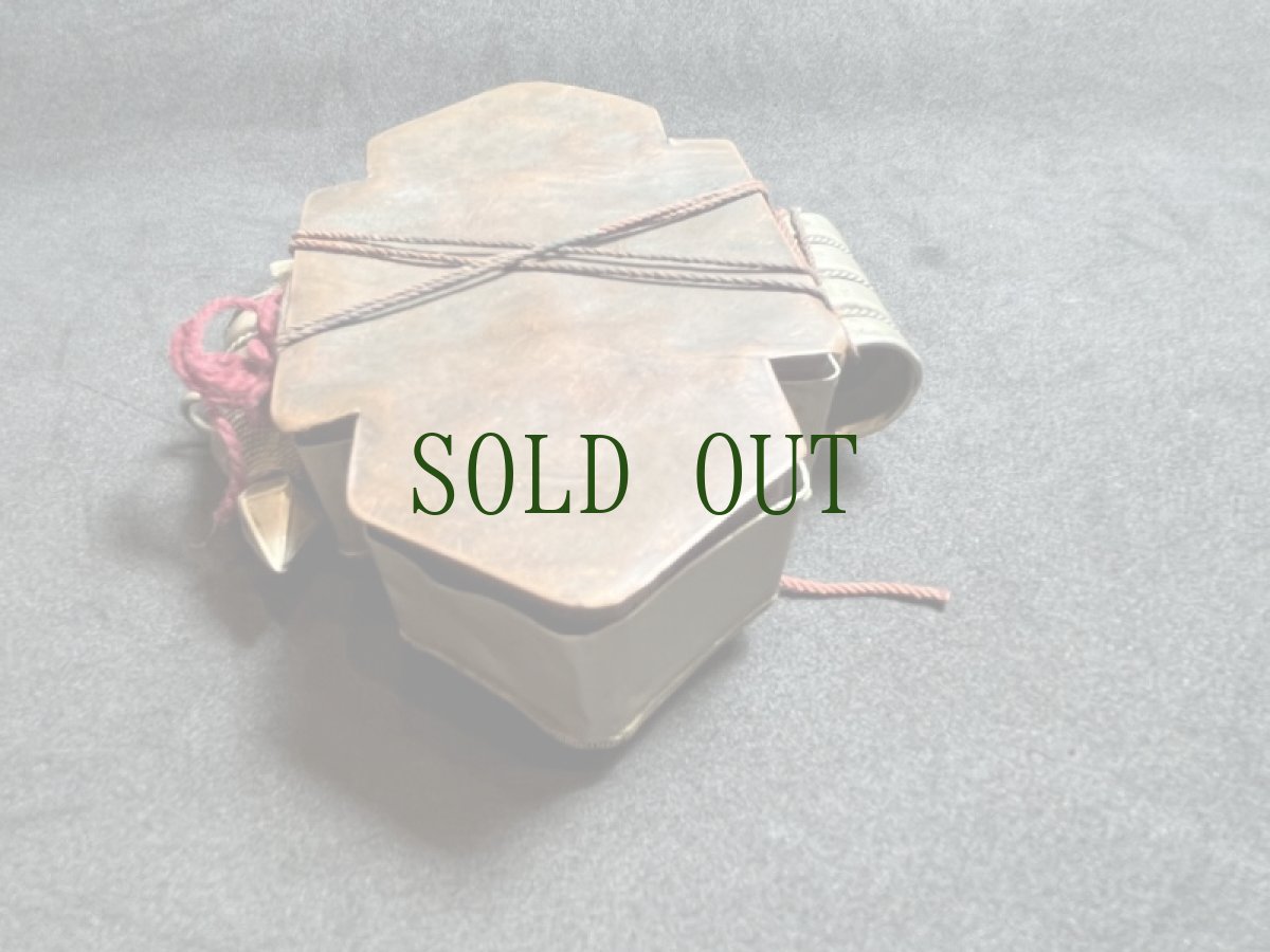 画像6: オールド・ガウ　（チベット密教御守り箱/Old Tibetan GAU）　中身あり（マニリブ・スンドゥ） (6)