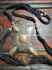 画像2: トゥアレグ族タリスマン (アミュレット)のネックレス　（Old Tuareg amulet neckless　）アンティーク (2)