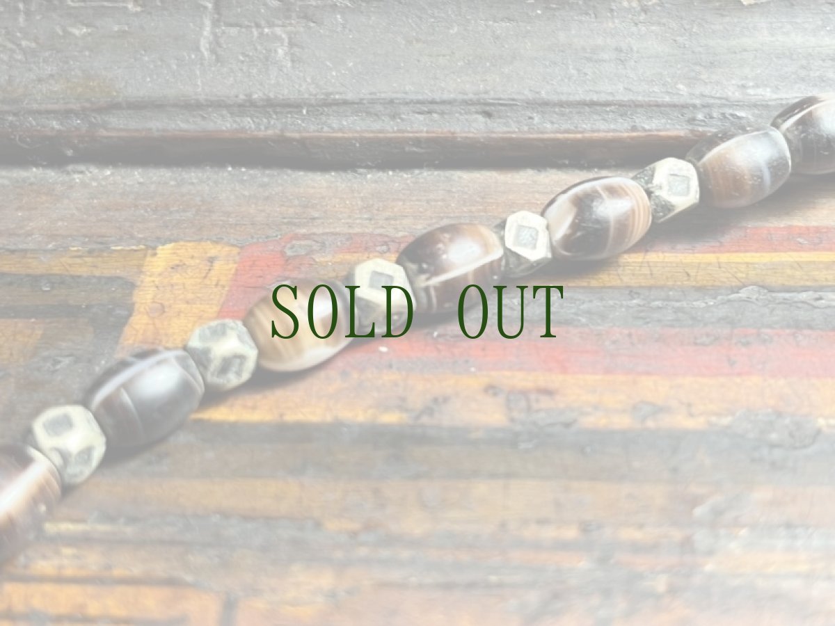 画像3: トゥアレグ族クロス (紋章)のネックレス　（Old Tuareg cross neckless　）ビンテージ (3)