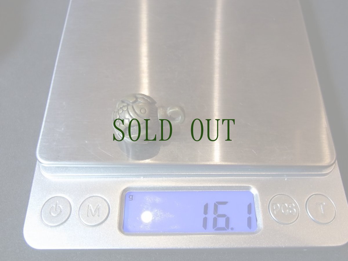 画像9: 苗族（ミャオ族）ボタンなど用パーツ（真鍮製(大)・16mm・16g）ばら売り（デッドストック・ビンテージ）　 (9)